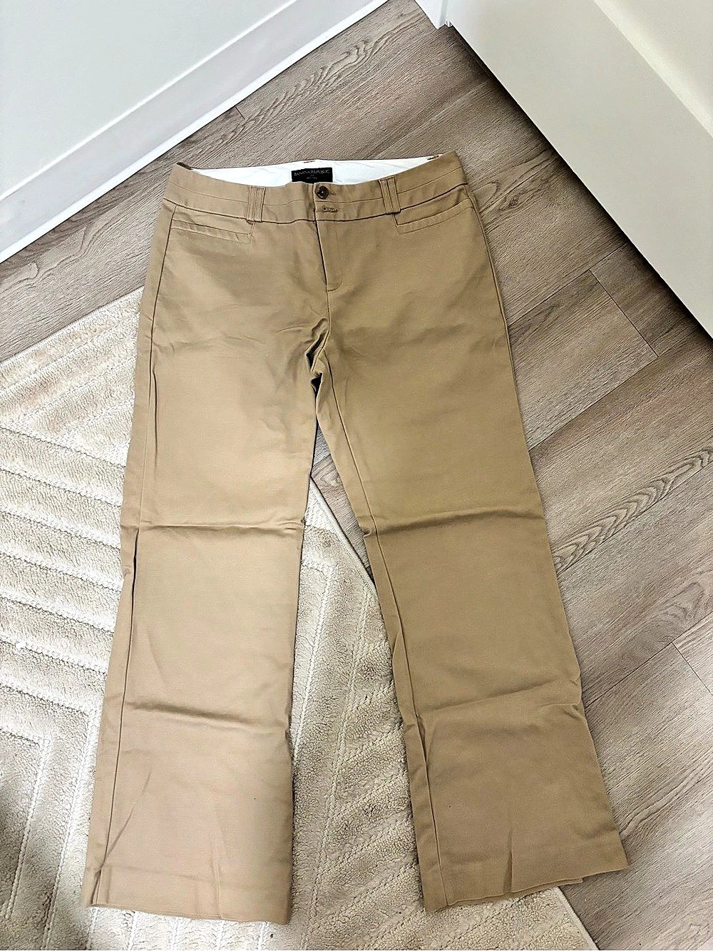 Banana Republic Petite Bootcut Pants Brown Size 10P
